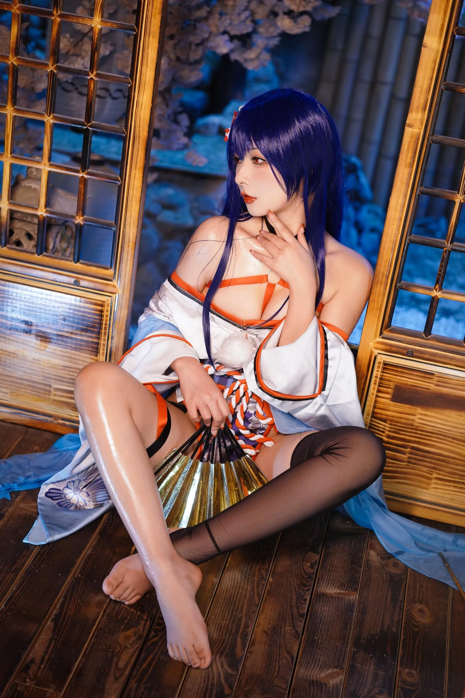 yuuhui玉汇 – NO.28 真子 和服抹油 [83P]插图2